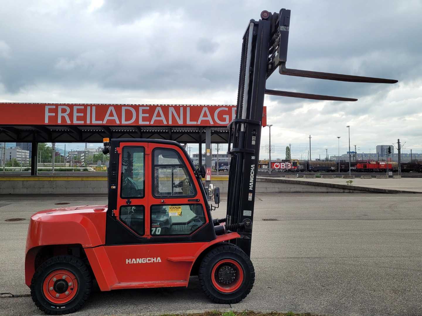 Used Forklift HC CPCD70-XW95G 4 ratų šakinis krautuvas (Image 3) Used Forklift HC CPCD70-XW95G 4 ratų šakinis krautuvas (Image 3)