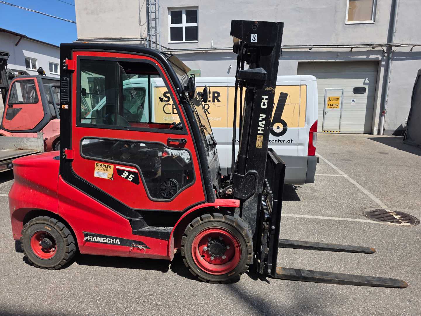 Used Forklift HC CPCD35-X2H7F1 4 ratų šakinis krautuvas (Image 17) Used Forklift HC CPCD35-X2H7F1 4 ratų šakinis krautuvas (Image 17)