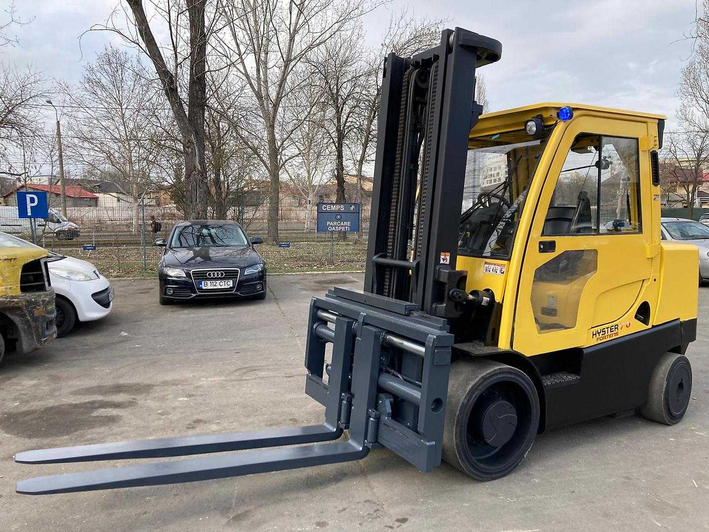 Used Forklift Hyster S7.0FT 4 ratų šakinis krautuvas (Image 5) Used Forklift Hyster S7.0FT 4 ratų šakinis krautuvas (Image 5)