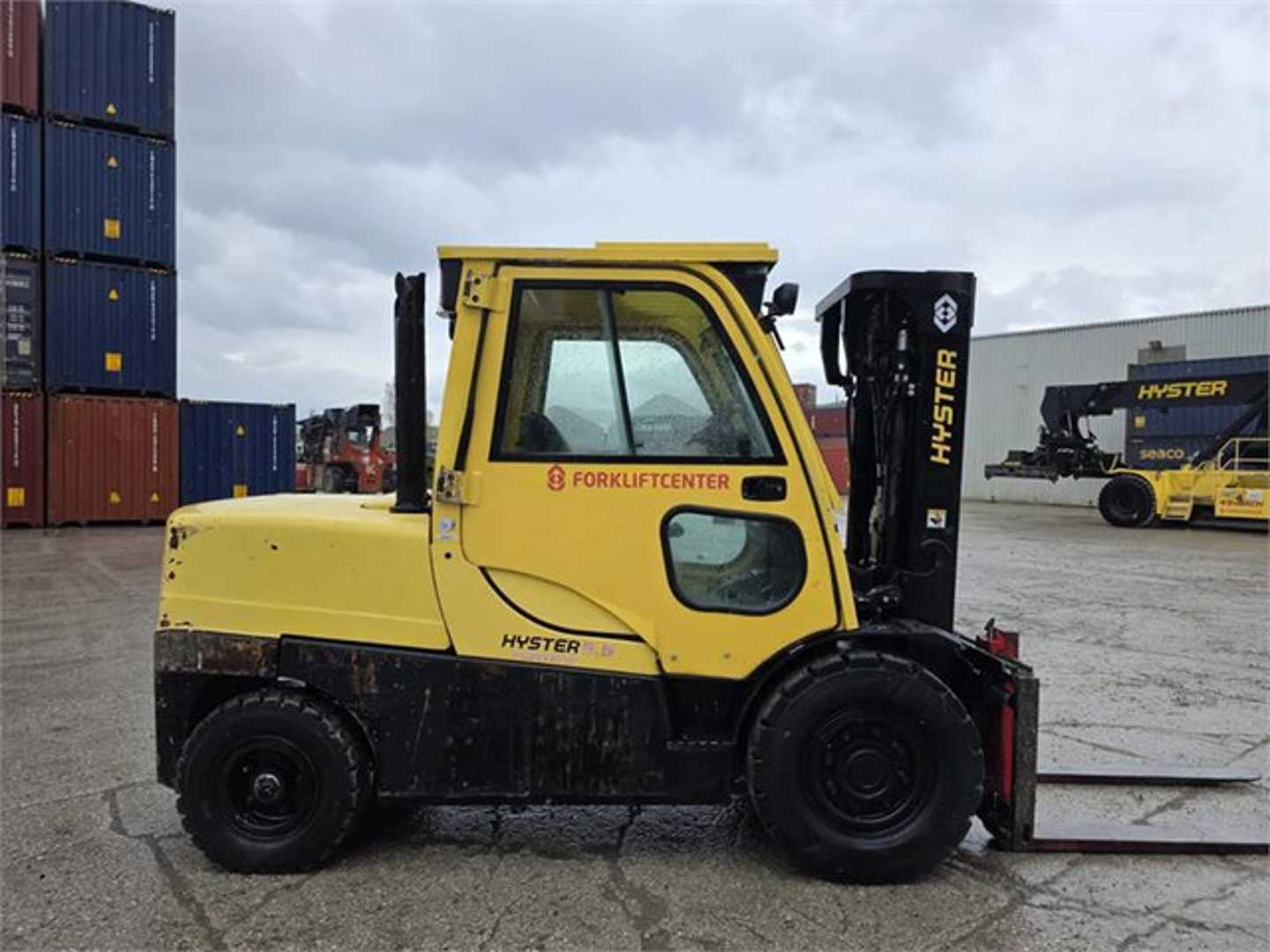 Used Forklift Hyster H5.5FT 4 ratų šakinis krautuvas (Image 1)