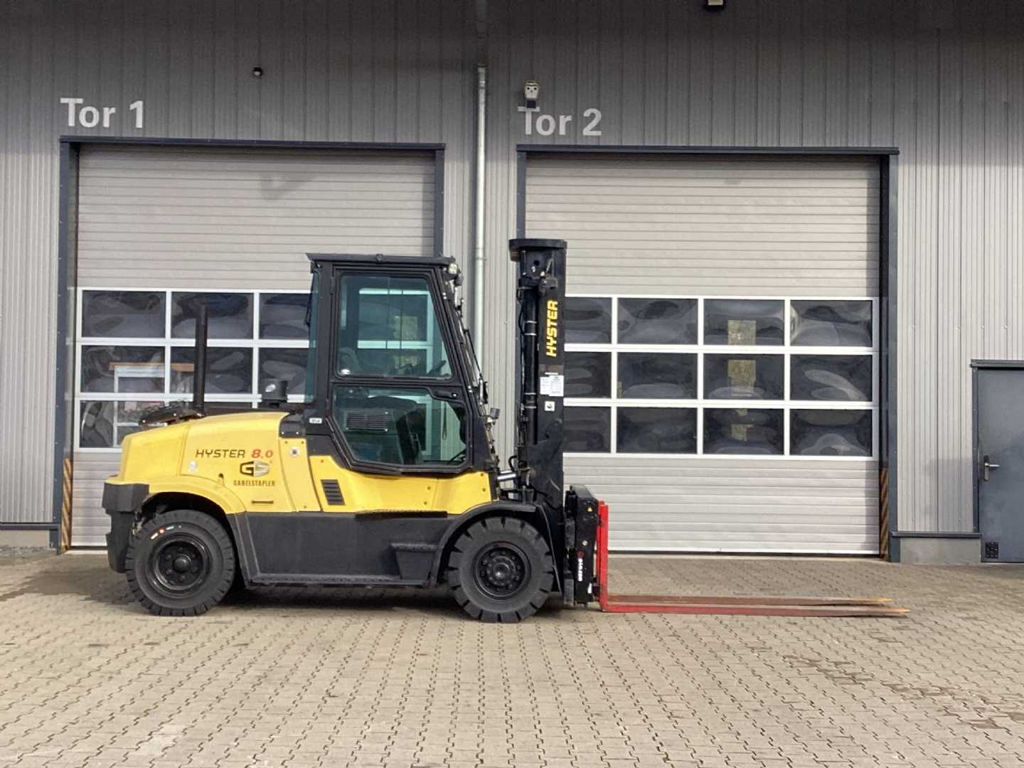 Used Forklift Hyster H8.0FT/6 4 ratų šakinis krautuvas (Image 3)