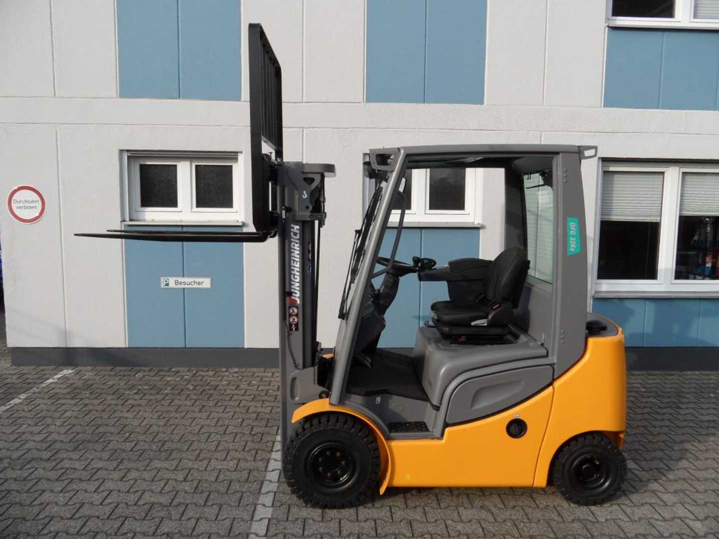 Used Forklift Jungheinrich DFG 316s - Triplex - aufgearbeitet - wenig Stunden 4 ratų šakinis krautuvas (Image 4)