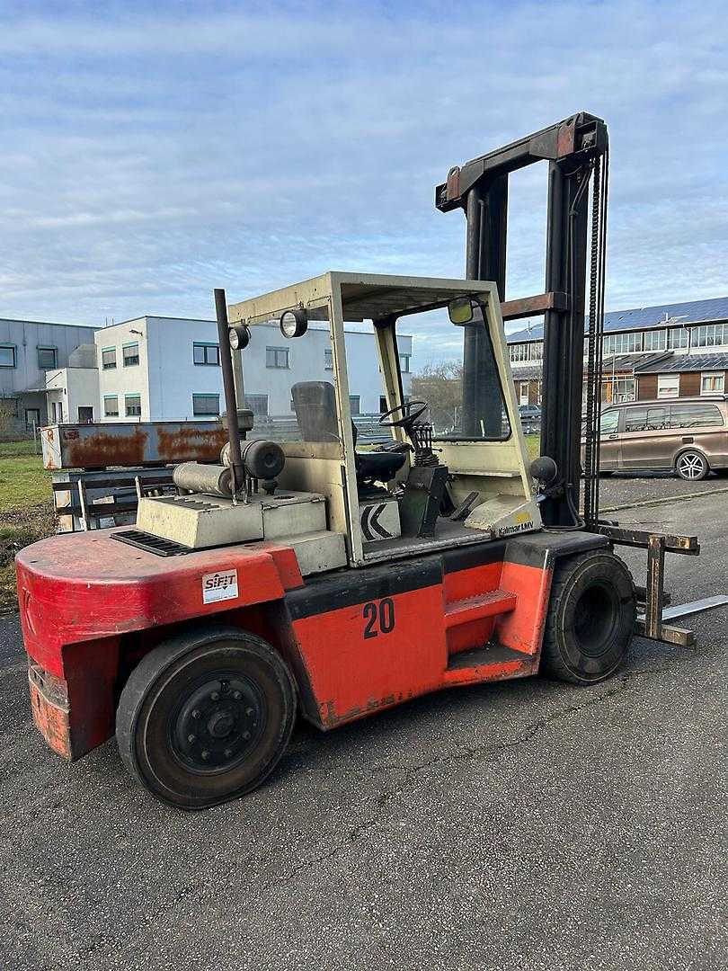 Used Forklift Kalmar DB 6-600 4 ratų šakinis krautuvas (Image 1)