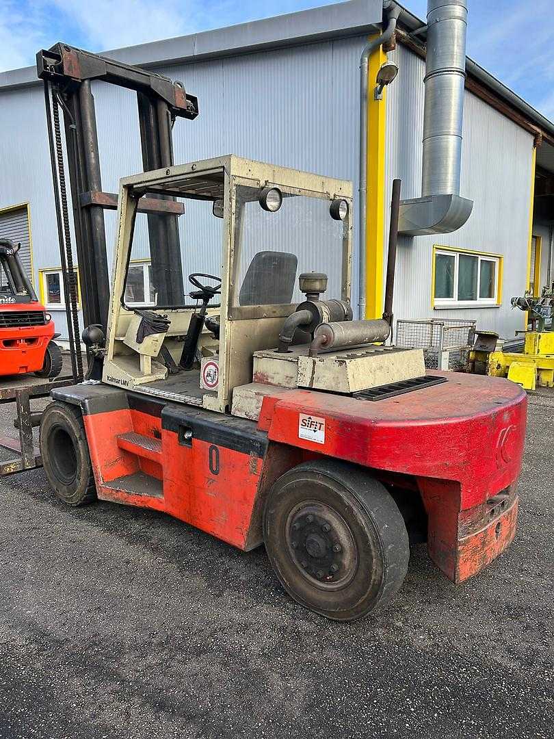 Used Forklift Kalmar DB 6-600 4 ratų šakinis krautuvas (Image 3)