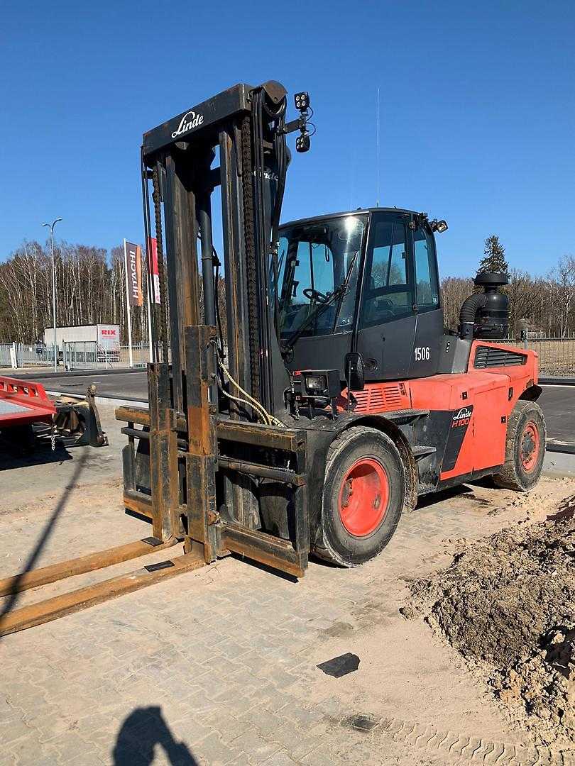 Used Forklift Linde H100D 4 ratų šakinis krautuvas (Image 2)