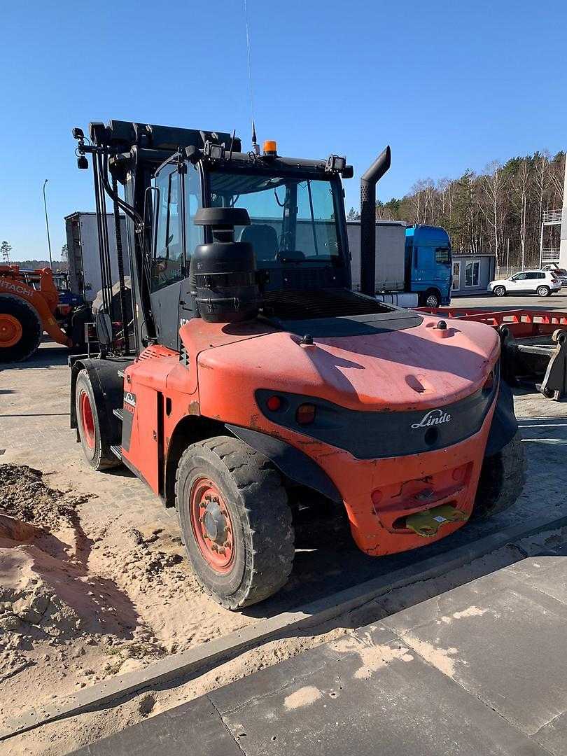 Used Forklift Linde H100D 4 ratų šakinis krautuvas (Image 3)