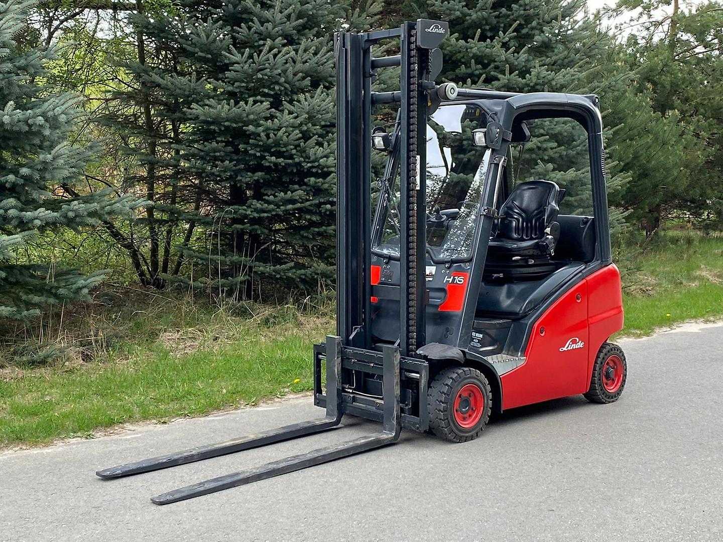 Used Forklift Linde H16D 4 ratų šakinis krautuvas (Image 5) Used Forklift Linde H16D 4 ratų šakinis krautuvas (Image 5)