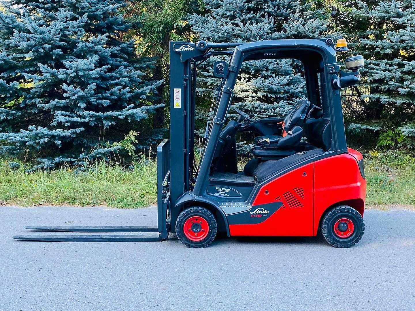 Used Forklift Linde H16D 4 ratų šakinis krautuvas (Image 2) Used Forklift Linde H16D 4 ratų šakinis krautuvas (Image 2)