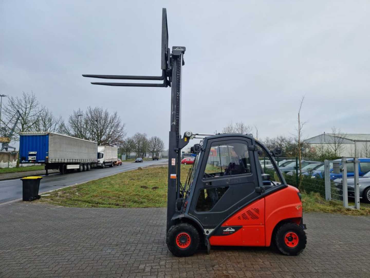 Used Forklift Linde H25D-02 4 ratų šakinis krautuvas (Image 3)