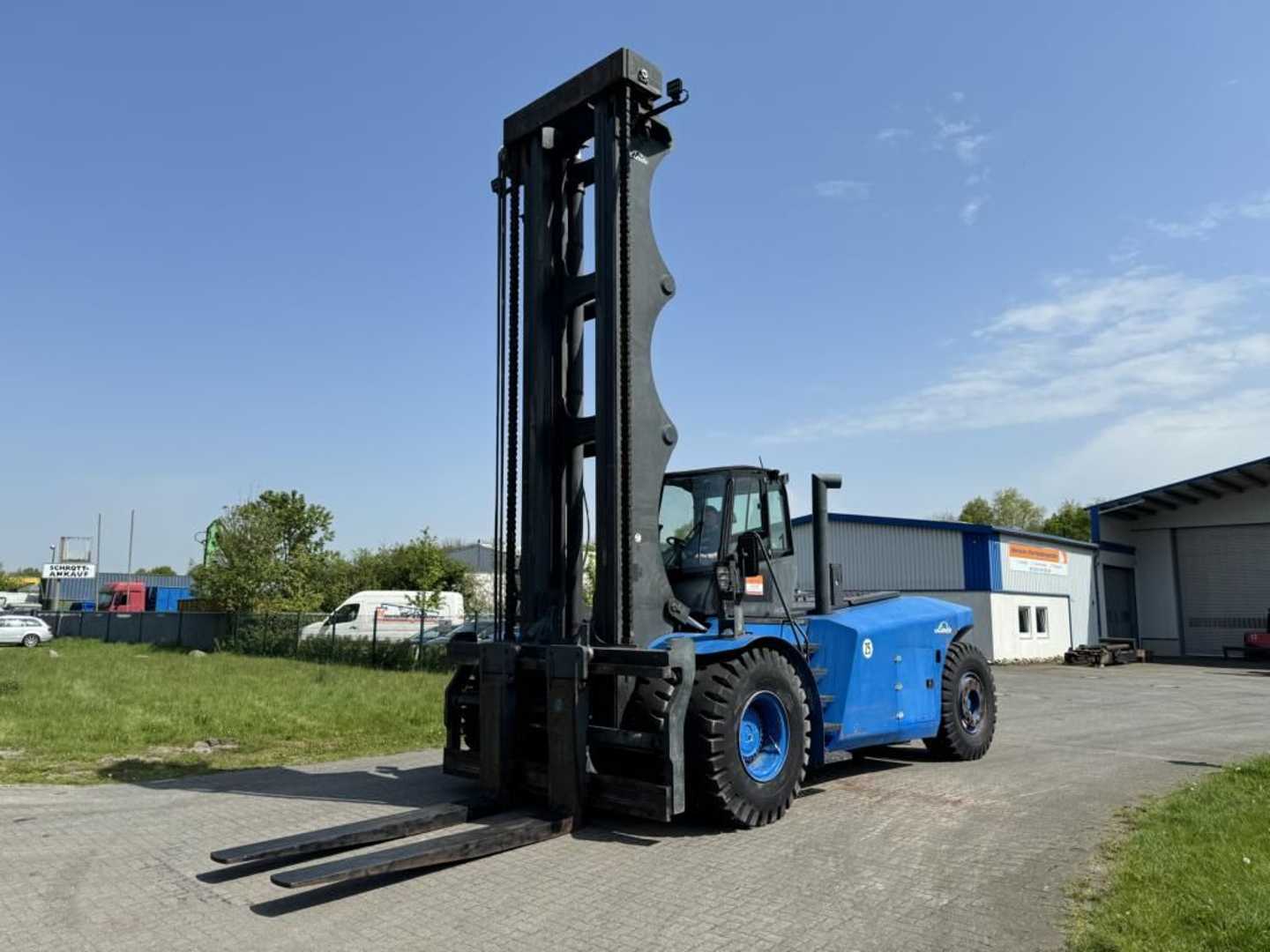 Used Forklift Linde H320 4 ratų šakinis krautuvas (Image 5)