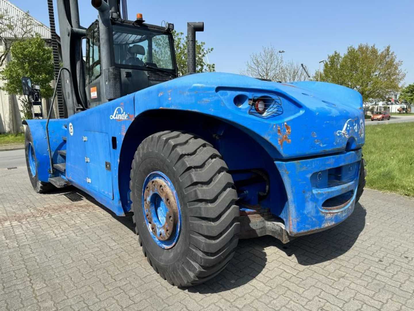 Used Forklift Linde H320 4 ratų šakinis krautuvas (Image 6)