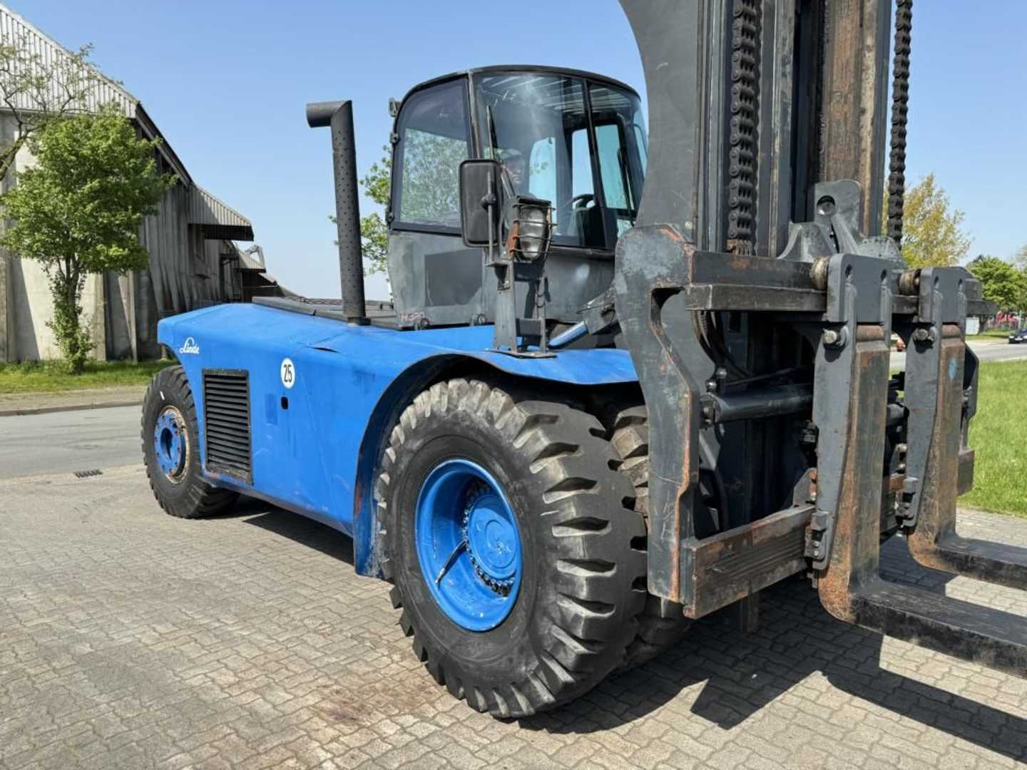 Used Forklift Linde H320 4 ratų šakinis krautuvas (Image 8)