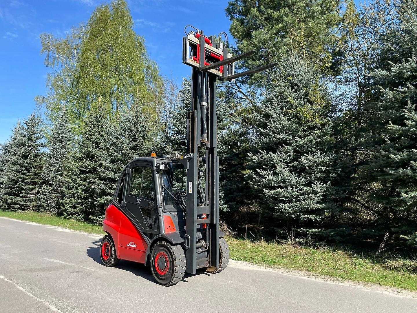Used Forklift Linde H45D 4 ratų šakinis krautuvas (Image 1) Used Forklift Linde H45D 4 ratų šakinis krautuvas (Image 1)