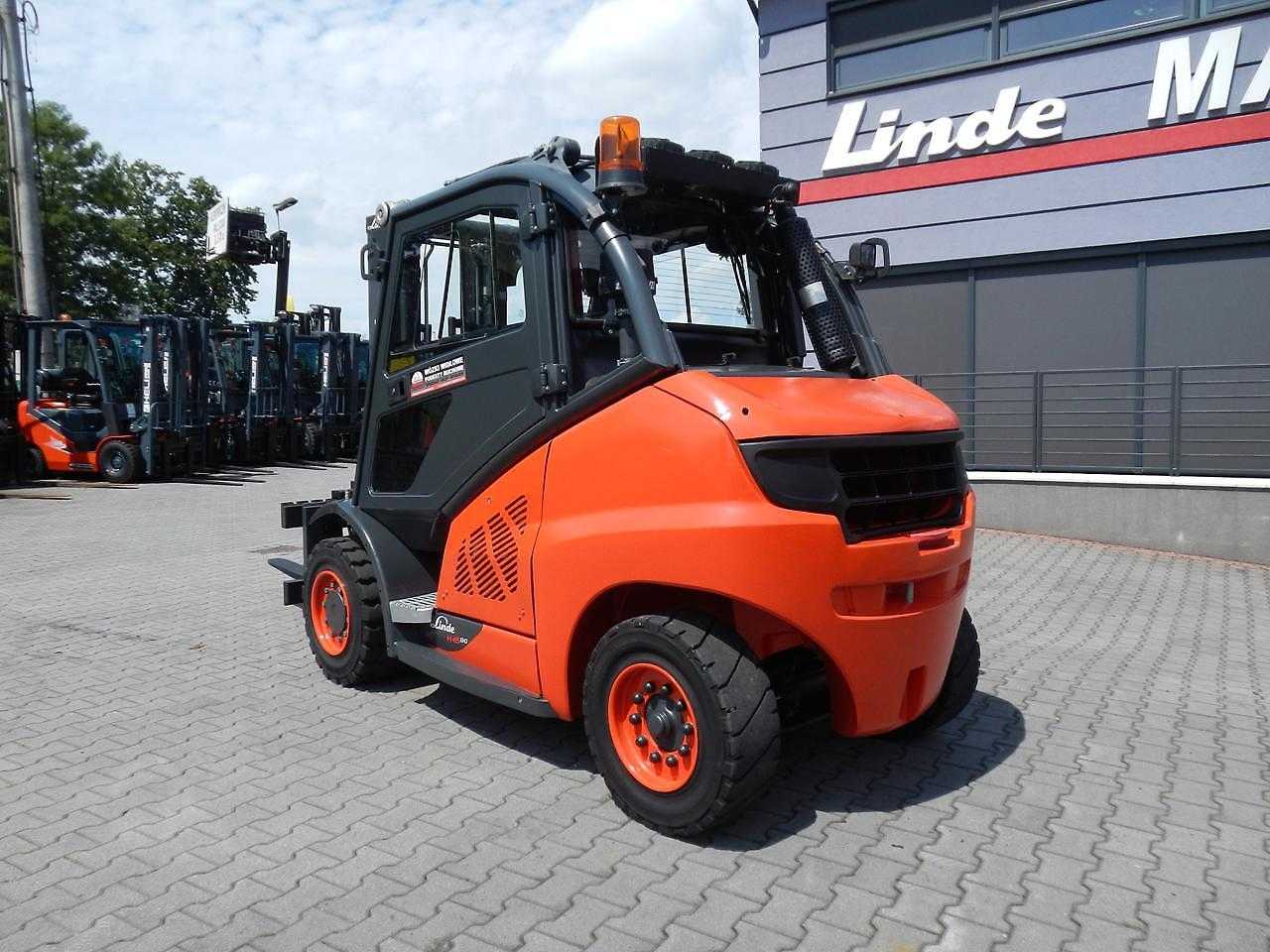 Used Forklift Linde H45D-02 Triplex , side shift 4 ratų šakinis krautuvas (Image 4) Used Forklift Linde H45D-02 Triplex , side shift 4 ratų šakinis krautuvas (Image 4)