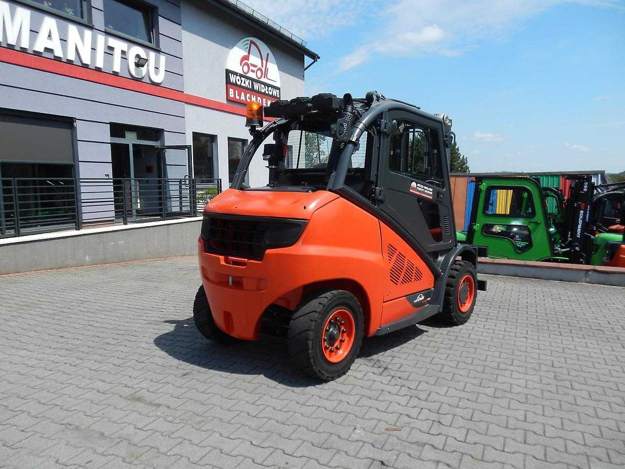 Used Forklift Linde H45D-02 Triplex , side shift 4 ratų šakinis krautuvas (Image 6) Used Forklift Linde H45D-02 Triplex , side shift 4 ratų šakinis krautuvas (Image 6)