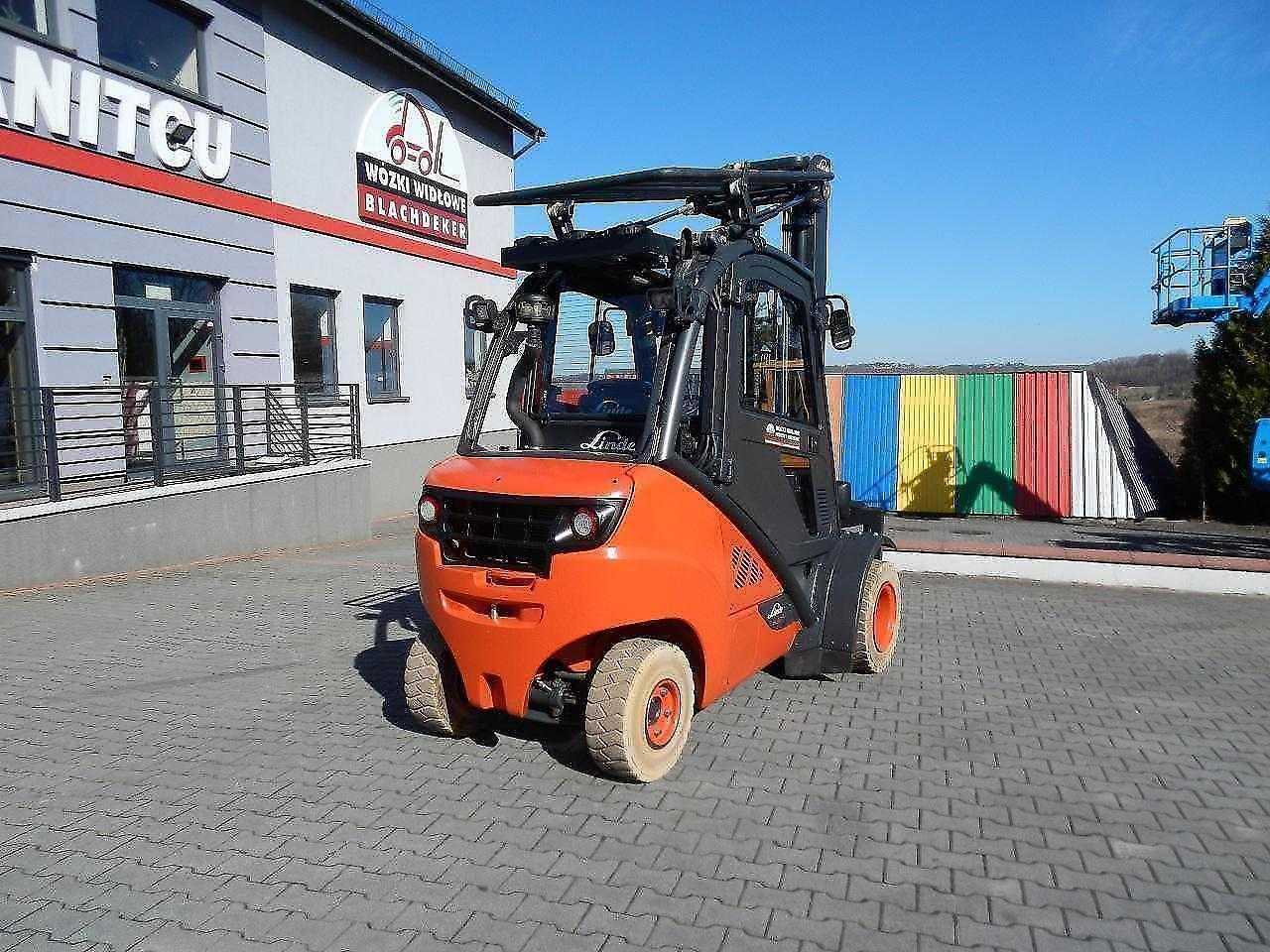 Used Forklift Linde H30D-02 Triplex , side shift 4 ratų šakinis krautuvas (Image 5)