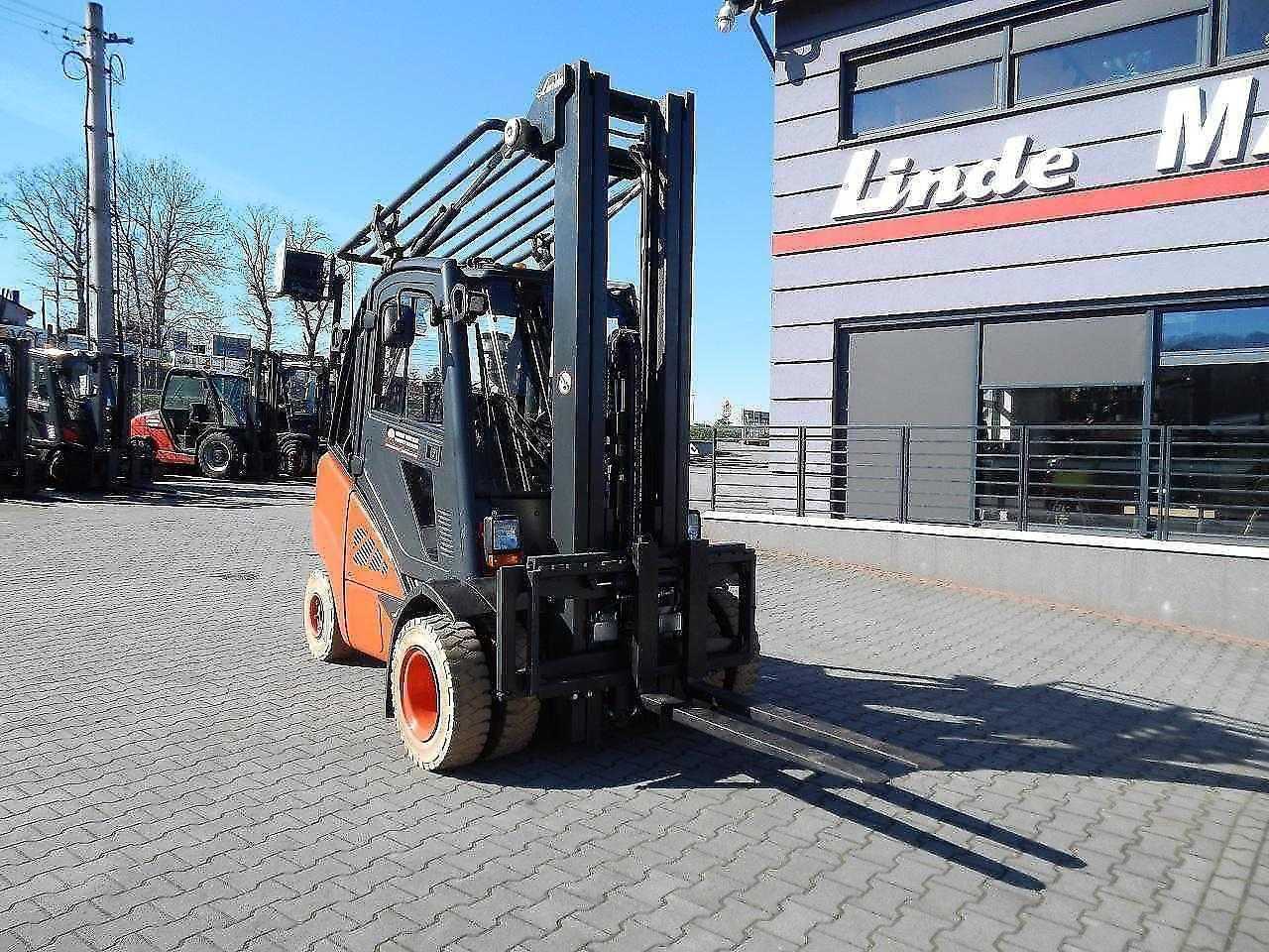 Used Forklift Linde H30D-02 Triplex , side shift 4 ratų šakinis krautuvas (Image 6)