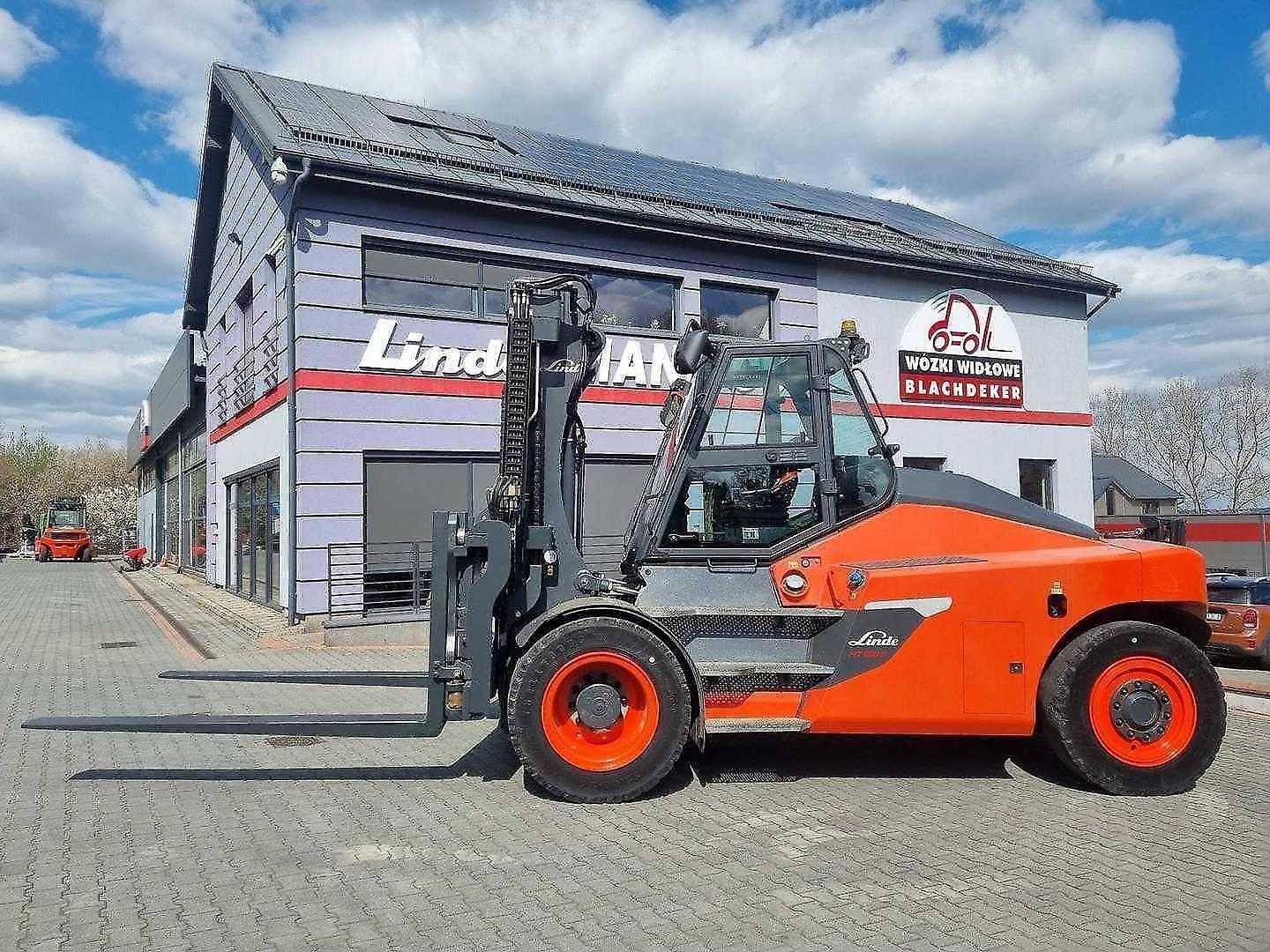 Used Forklift Linde HT160DS 4 ratų šakinis krautuvas (Image 1)