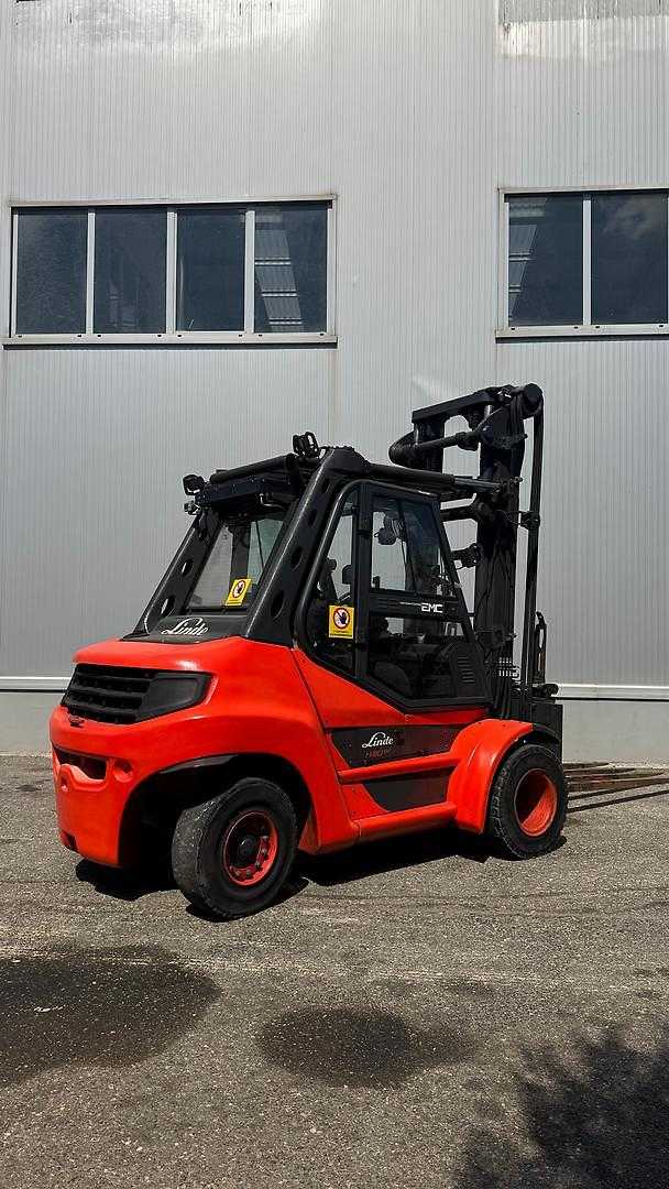 Used Forklift Linde H80D 4 ratų šakinis krautuvas (Image 3) Used Forklift Linde H80D 4 ratų šakinis krautuvas (Image 3)