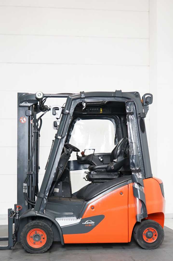 Used Forklift Linde H 16 D EVO 391-00 4 ratų šakinis krautuvas (Image 6)