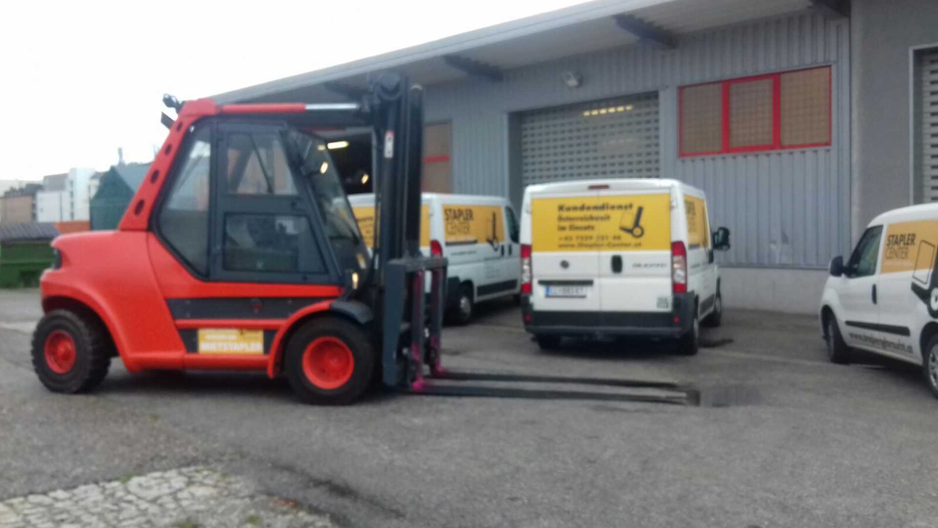 Used Forklift Linde H80D-03-900 4 ratų šakinis krautuvas (Image 1) Used Forklift Linde H80D-03-900 4 ratų šakinis krautuvas (Image 1)