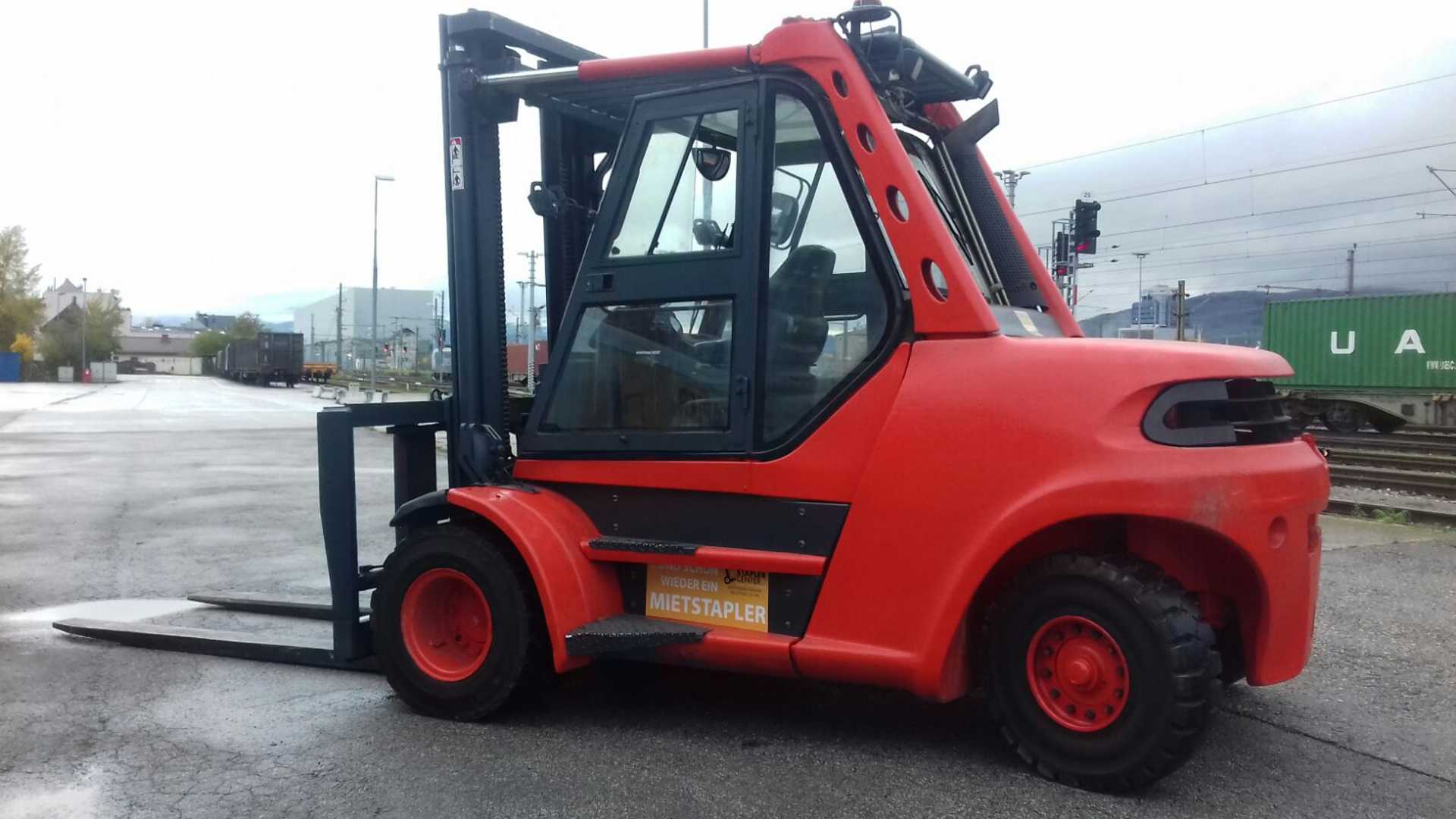 Used Forklift Linde H80D-03-900 4 ratų šakinis krautuvas (Image 7) Used Forklift Linde H80D-03-900 4 ratų šakinis krautuvas (Image 7)