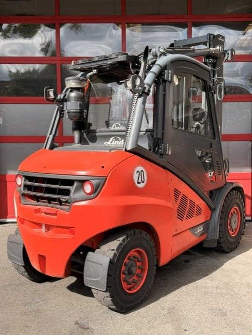 Used Forklift Linde H50D-02 4 ratų šakinis krautuvas (Image 5) Used Forklift Linde H50D-02 4 ratų šakinis krautuvas (Image 5)