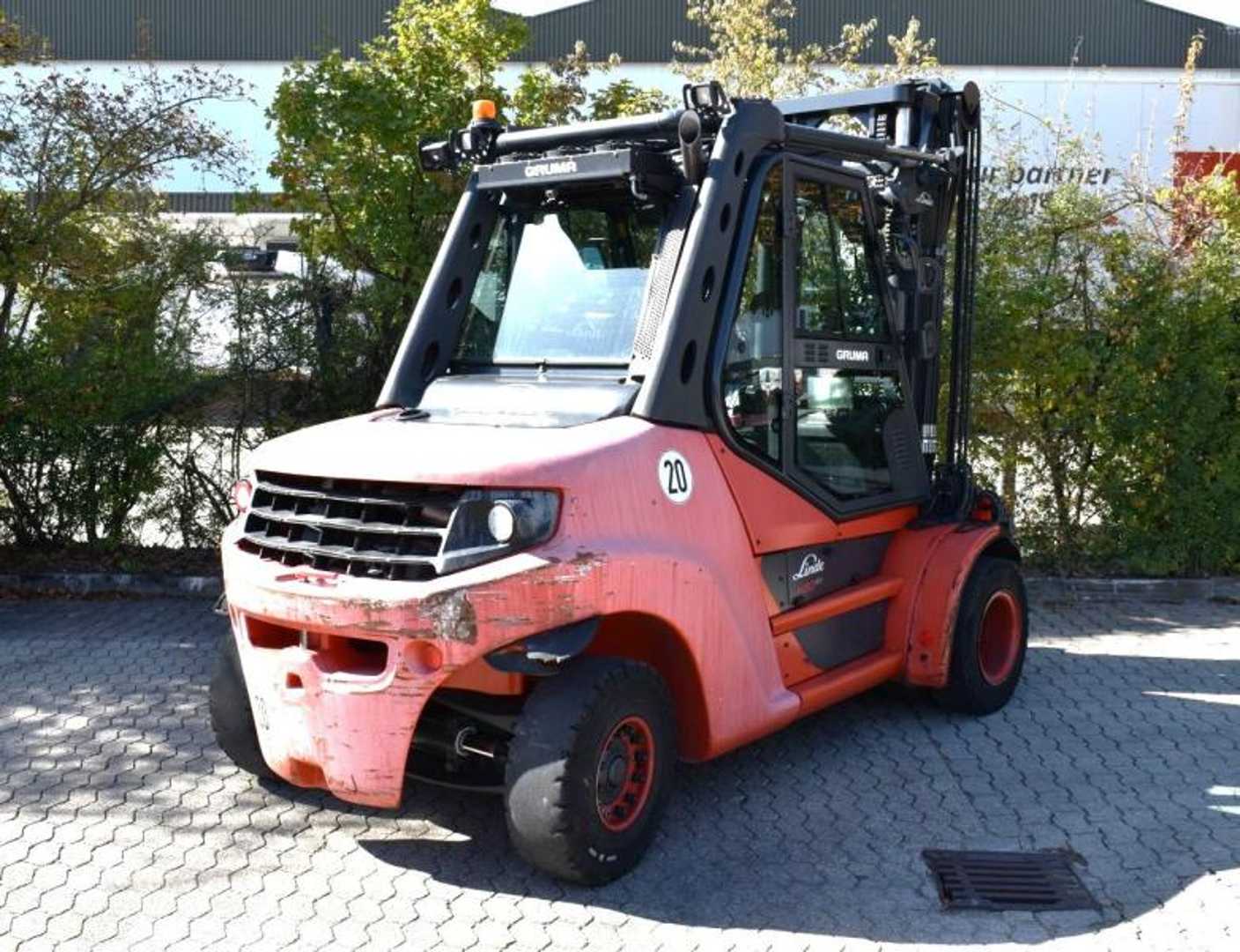 Used Forklift Linde H 80 D/900 EVO 396-03 4 ratų šakinis krautuvas (Image 2) Used Forklift Linde H 80 D/900 EVO 396-03 4 ratų šakinis krautuvas (Image 2)