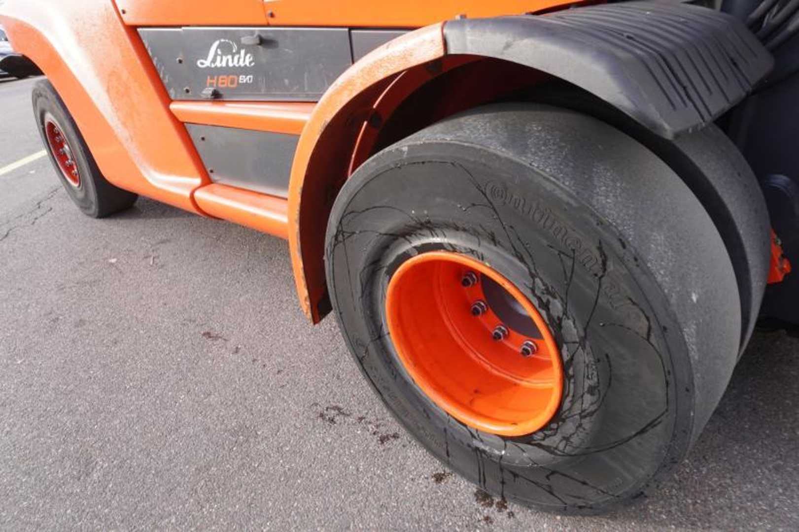 Used Forklift Linde H 80 D/1100 EVO 396-03 4 ratų šakinis krautuvas (Image 6) Used Forklift Linde H 80 D/1100 EVO 396-03 4 ratų šakinis krautuvas (Image 6)