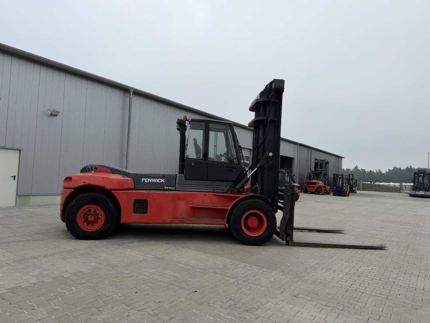 Used Forklift Linde H160/02 4 ratų šakinis krautuvas (Image 9)