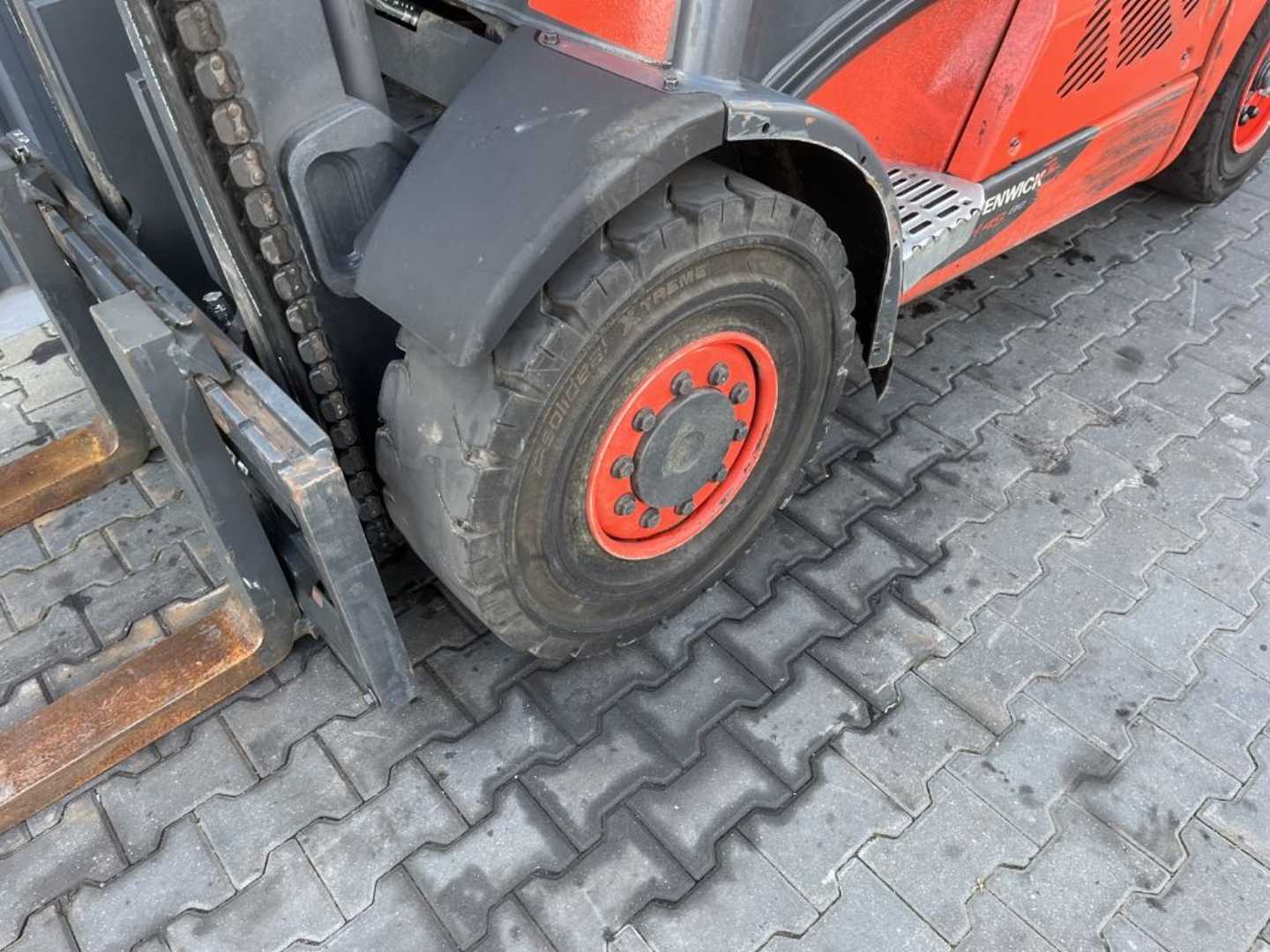 Used Forklift Linde H45D-02 4 ratų šakinis krautuvas (Image 10)