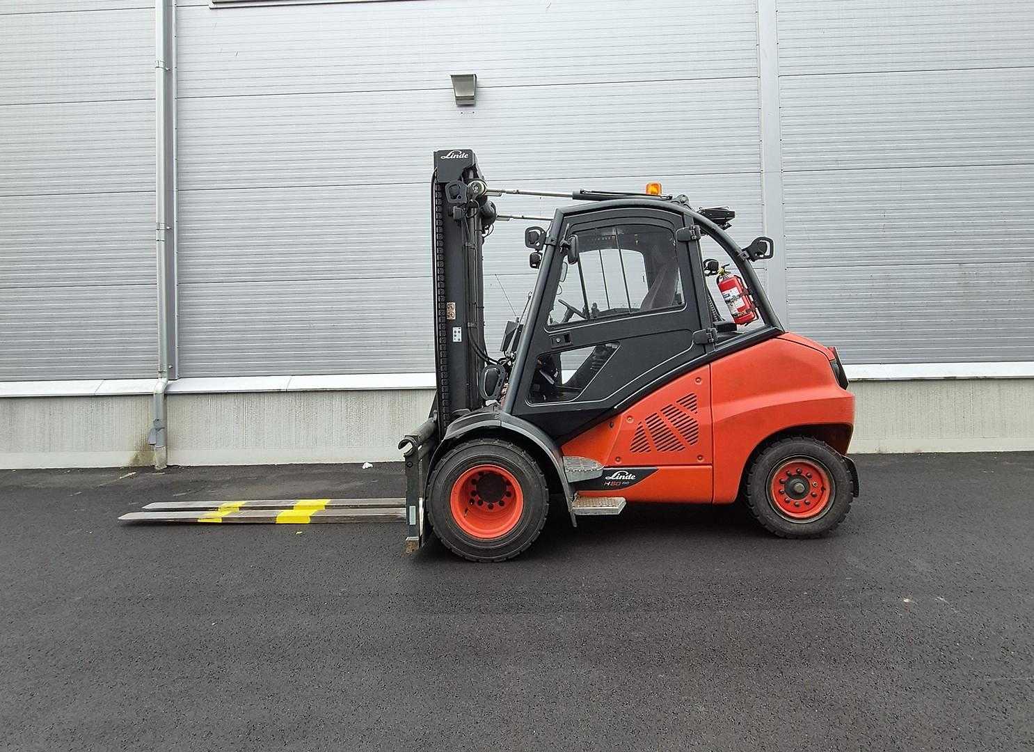 Used Forklift Linde H50D/600 - 394 4 ratų šakinis krautuvas (Image 1) Used Forklift Linde H50D/600 - 394 4 ratų šakinis krautuvas (Image 1)