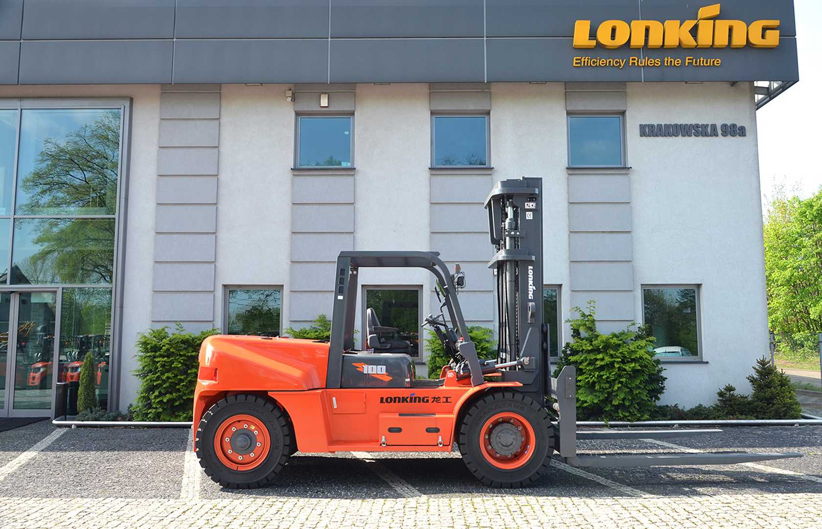 Used Forklift Lonking LG100DT 4 ratų šakinis krautuvas (Image 2)