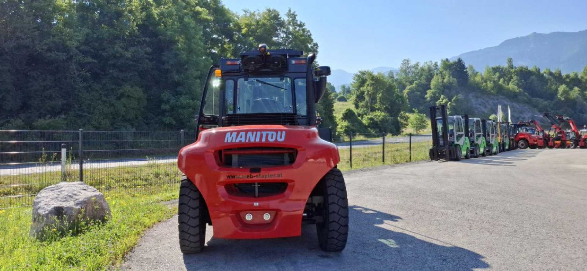 Used Forklift Manitou MI 100 D D ST5 4 ratų šakinis krautuvas (Image 4)