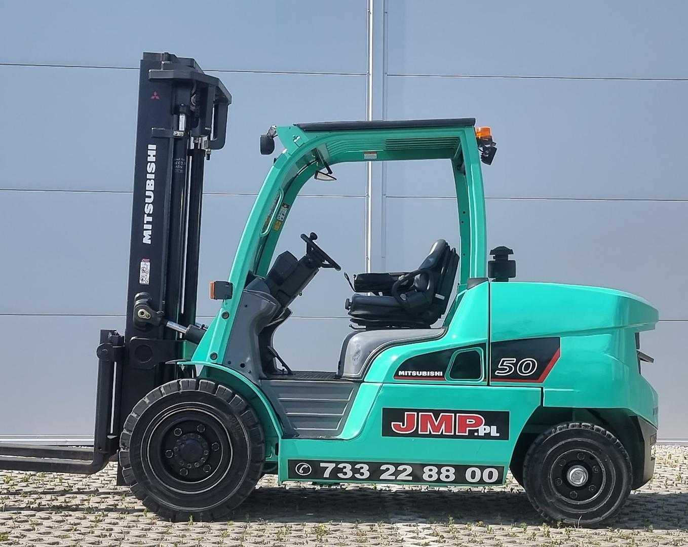 Used Forklift Mitsubishi FD 50NT 4 ratų šakinis krautuvas (Image 4) Used Forklift Mitsubishi FD 50NT 4 ratų šakinis krautuvas (Image 4)