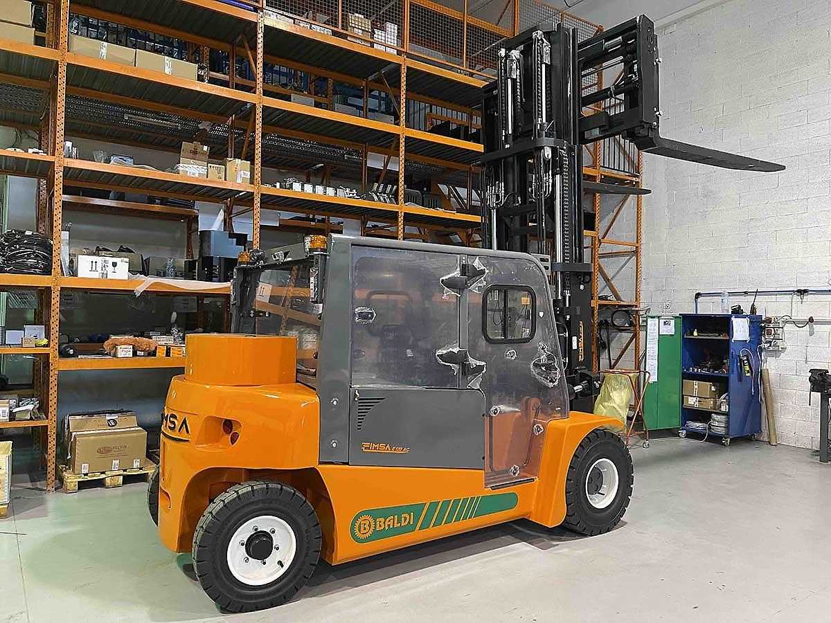 Used Forklift BALDI FIMSA E 10 – 12 – 14 4 ratų šakinis krautuvas (Image 1) Used Forklift BALDI FIMSA E 10 – 12 – 14 4 ratų šakinis krautuvas (Image 1)