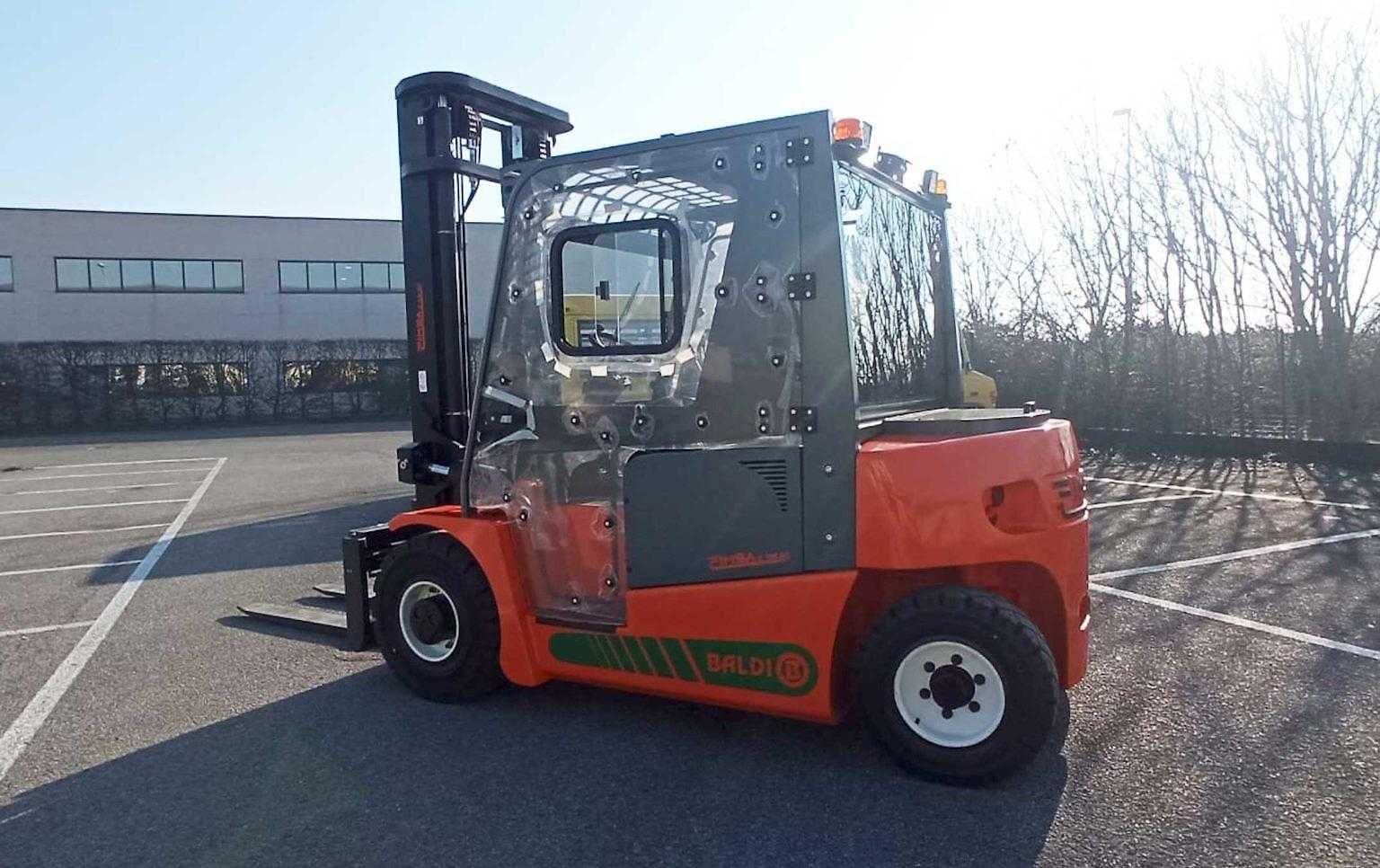Used Forklift BALDI FIMSA E 80 – 100 AC 4 ratų šakinis krautuvas (Image 1) Used Forklift BALDI FIMSA E 80 – 100 AC 4 ratų šakinis krautuvas (Image 1)