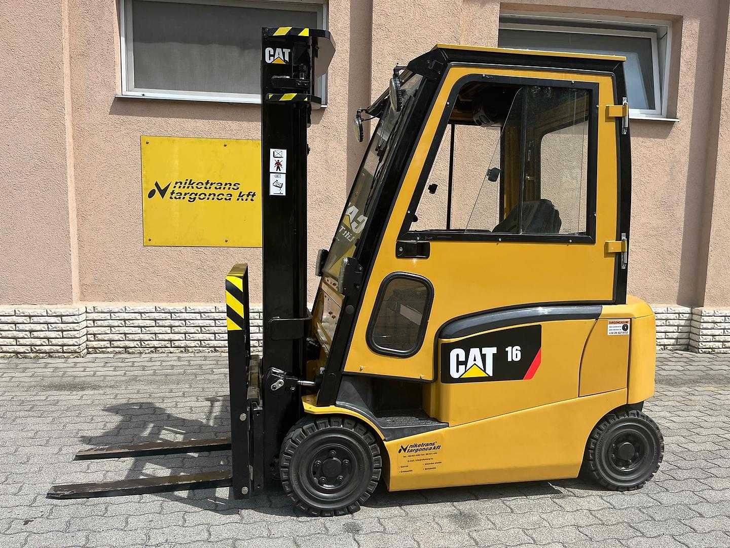 Used Forklift Caterpillar EP16CPN 4 ratų šakinis krautuvas (Image 2) Used Forklift Caterpillar EP16CPN 4 ratų šakinis krautuvas (Image 2)