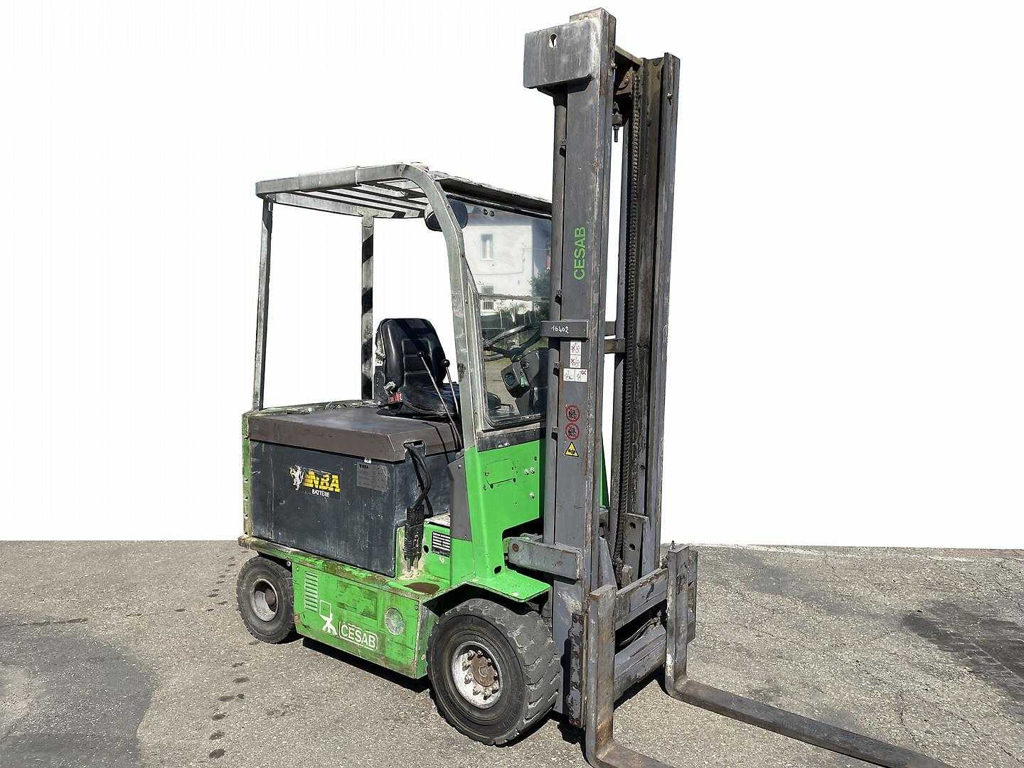 Used Forklift Cesab ECO/KL 250 (NO BATTERIA) 4 ratų šakinis krautuvas (Image 1) Used Forklift Cesab ECO/KL 250 (NO BATTERIA) 4 ratų šakinis krautuvas (Image 1)