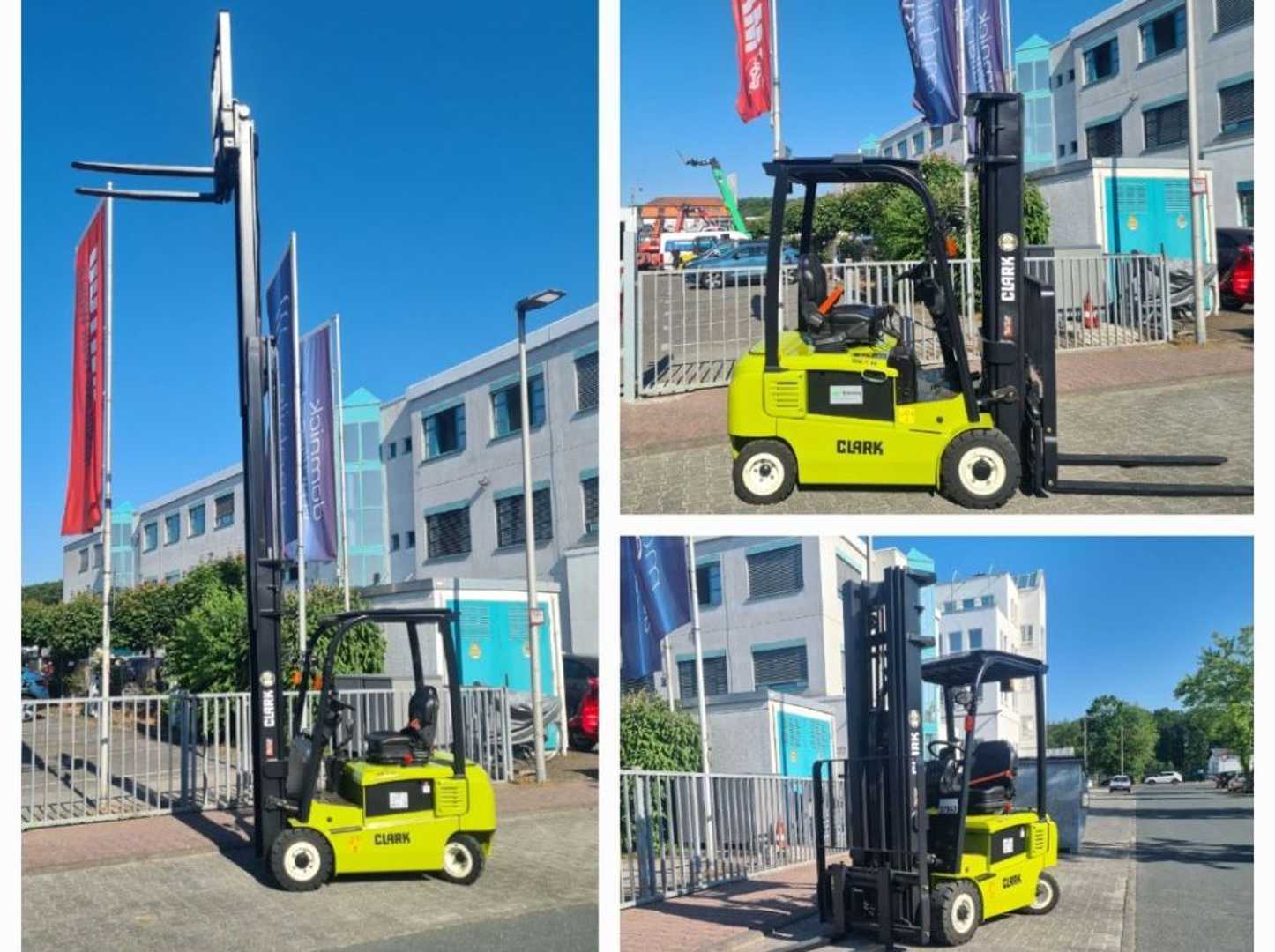Used Forklift Clark GEX 16 4 ratų šakinis krautuvas (Image 1) Used Forklift Clark GEX 16 4 ratų šakinis krautuvas (Image 1)