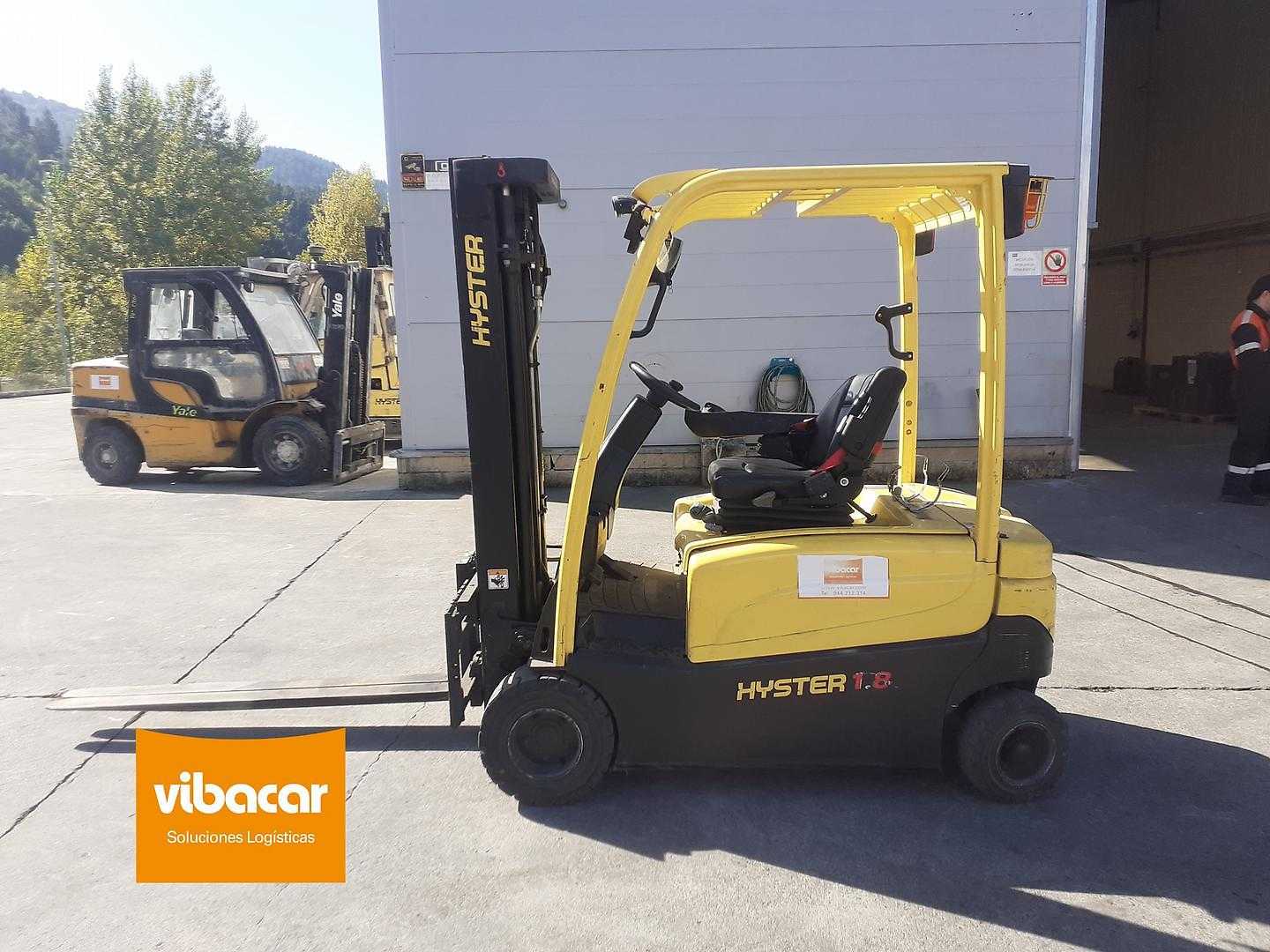 Used Forklift Hyster J1.8XN LWB 4 ratų šakinis krautuvas (Image 2) Used Forklift Hyster J1.8XN LWB 4 ratų šakinis krautuvas (Image 2)