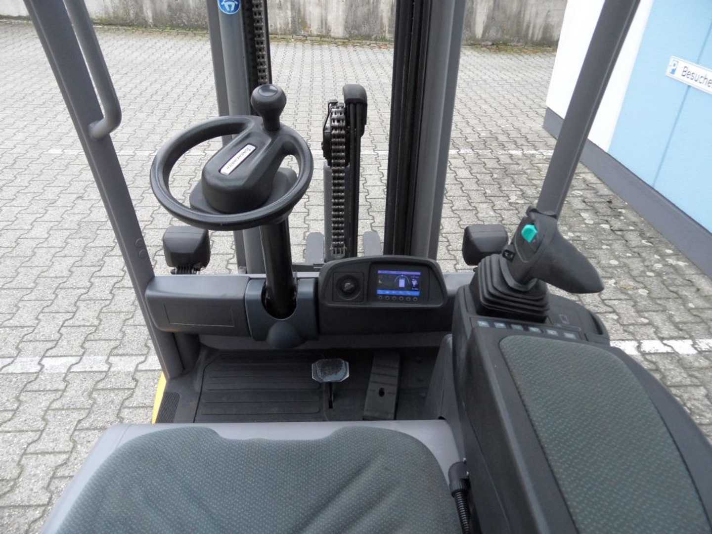 Used Forklift Jungheinrich EFG 316 - Triplex - NEUE Batterie! 4 ratų šakinis krautuvas (Image 7) Used Forklift Jungheinrich EFG 316 - Triplex - NEUE Batterie! 4 ratų šakinis krautuvas (Image 7)