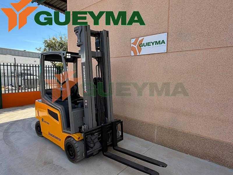 Used Forklift Jungheinrich EFG-320 4 ratų šakinis krautuvas (Image 2) Used Forklift Jungheinrich EFG-320 4 ratų šakinis krautuvas (Image 2)