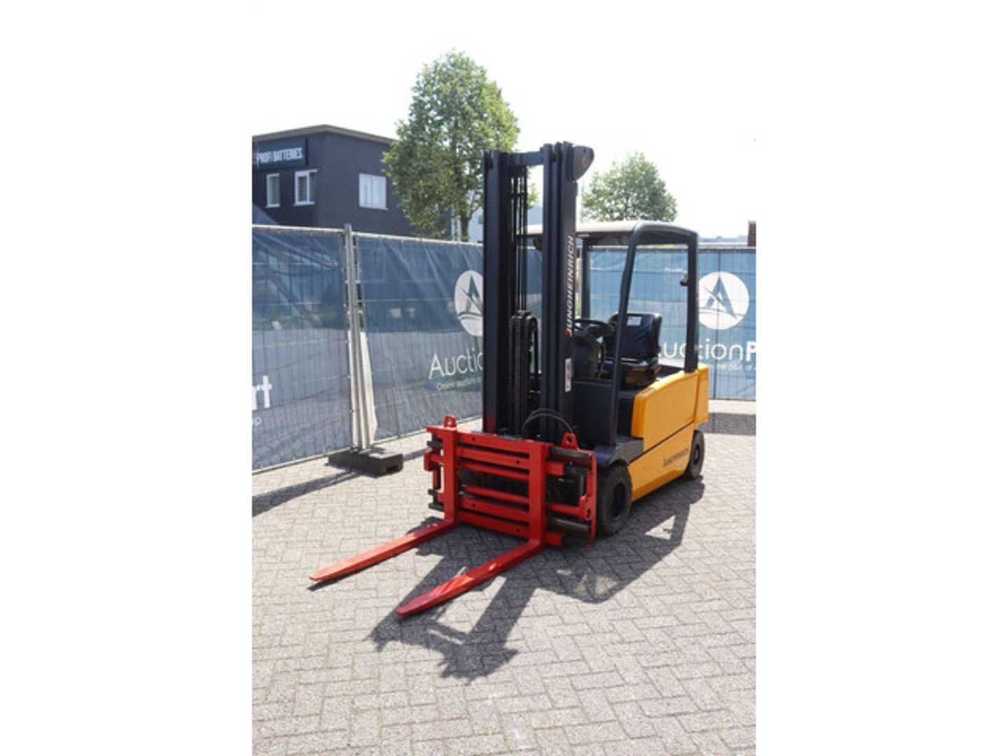 Used Forklift Jungheinrich EFG 320 4 ratų šakinis krautuvas (Image 9)