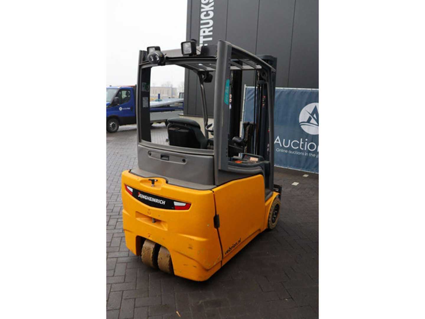 Used Forklift Jungheinrich EFG 216 440DZ 4 ratų šakinis krautuvas (Image 6) Used Forklift Jungheinrich EFG 216 440DZ 4 ratų šakinis krautuvas (Image 6)