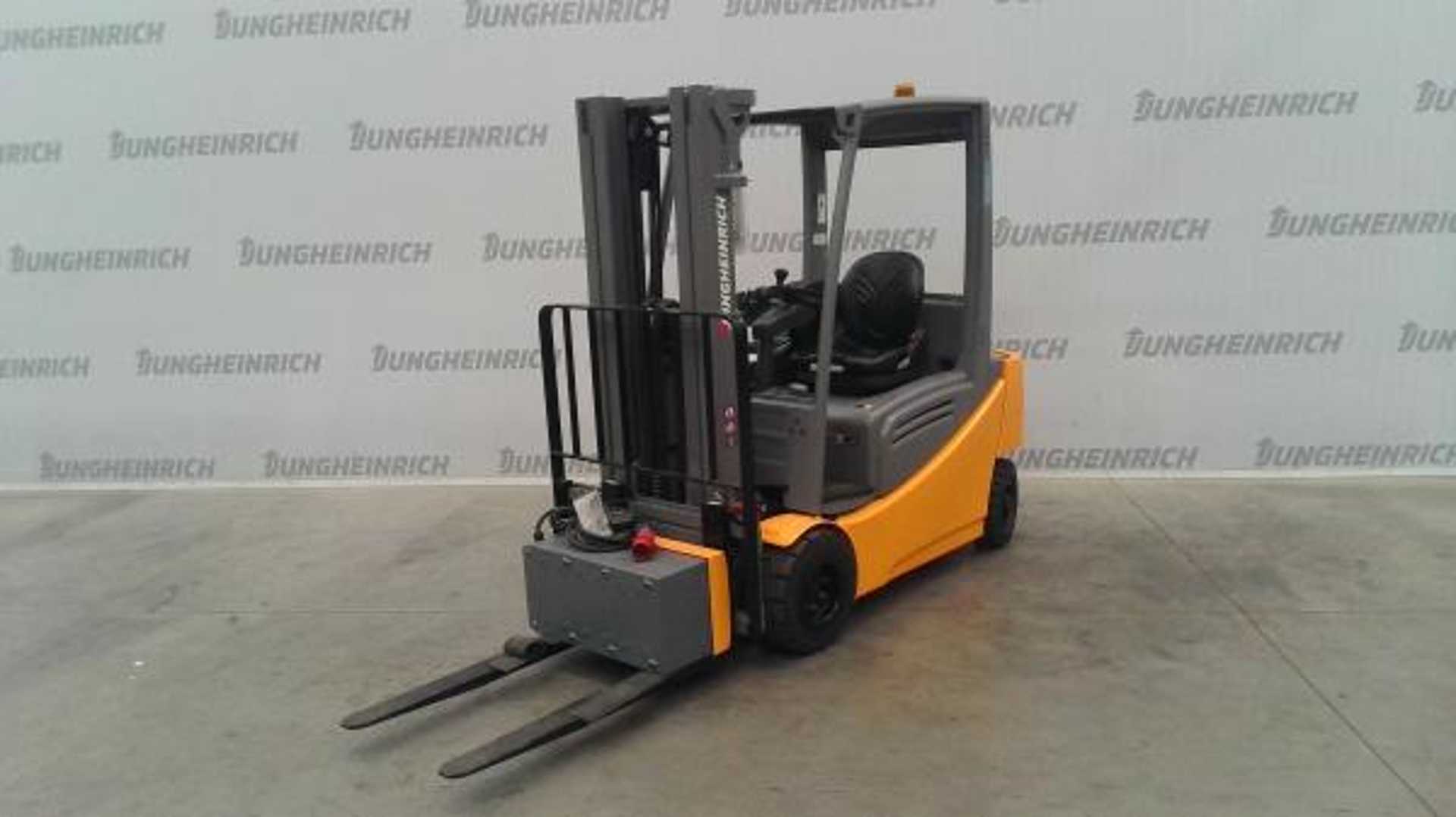 Used Forklift Jungheinrich EFG 320 Li SP GE 115-440 DZ 4 ratų šakinis krautuvas (Image 2) Used Forklift Jungheinrich EFG 320 Li SP GE 115-440 DZ 4 ratų šakinis krautuvas (Image 2)