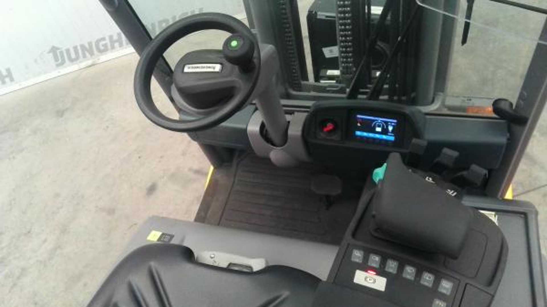 Used Forklift Jungheinrich EFG 316 SP G+E 115-464 DZ 4 ratų šakinis krautuvas (Image 3) Used Forklift Jungheinrich EFG 316 SP G+E 115-464 DZ 4 ratų šakinis krautuvas (Image 3)