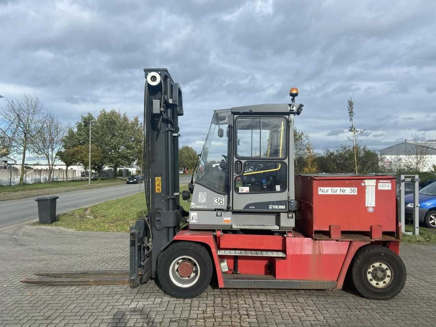 Used Forklift Kalmar ECF80-9 4 ratų šakinis krautuvas (Image 1)