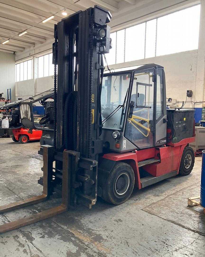 Used Forklift Kalmar ECF80-6 4 ratų šakinis krautuvas (Image 1) Used Forklift Kalmar ECF80-6 4 ratų šakinis krautuvas (Image 1)