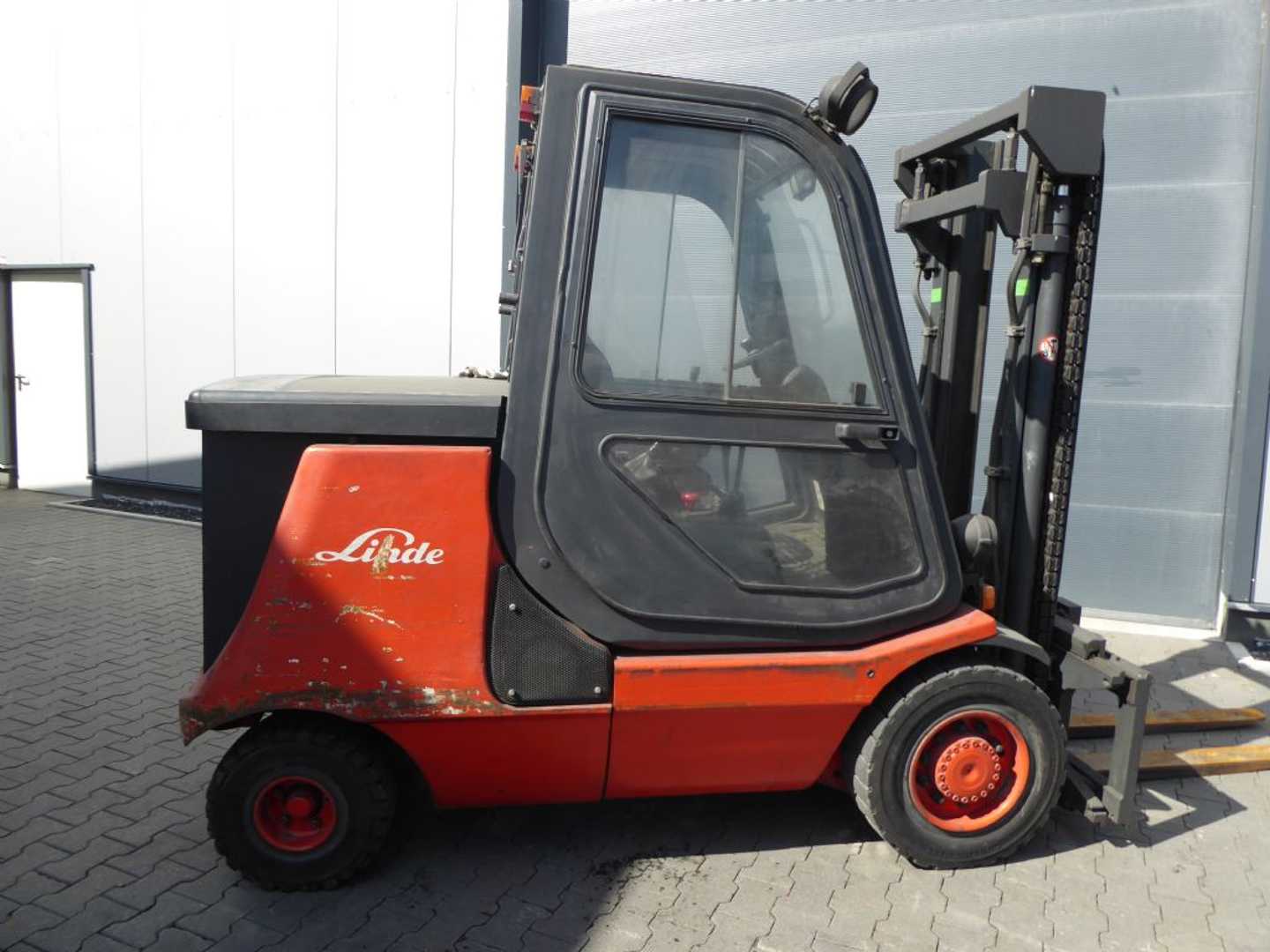 Used Forklift Linde E40P 4 ratų šakinis krautuvas (Image 7)